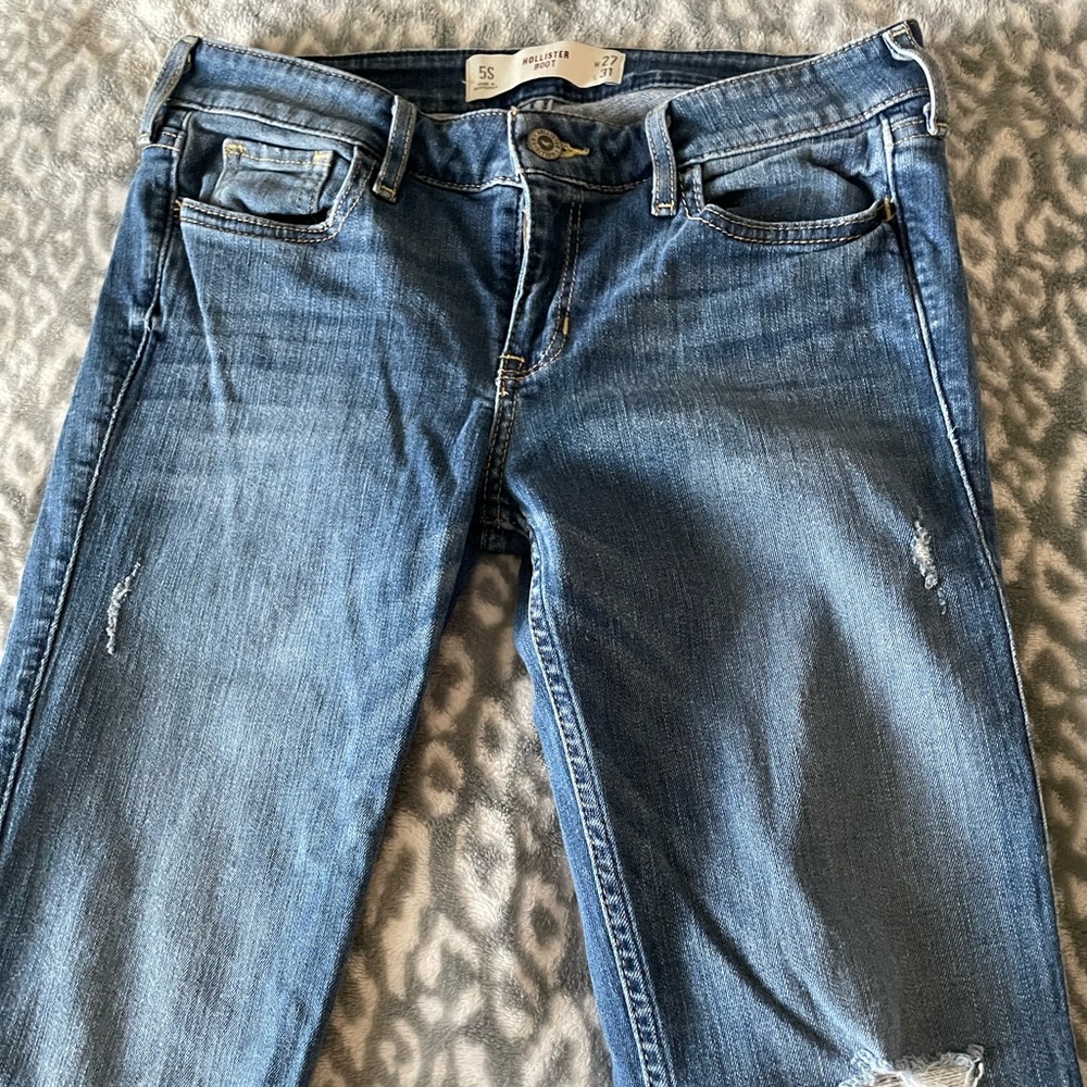 Hollister Boot cut jeans size 27 blue